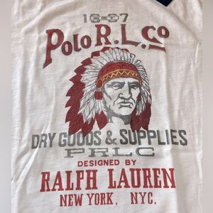 Polo Ralph Lauren Indian Head Vintage Graphic Tee